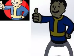 Fallout Vault Boy/Girl Bottle Openers