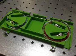 Fibre Optic Coupler Holder Tray