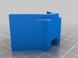 Flashforge Creator Pro 2016 glass bed corner bracket