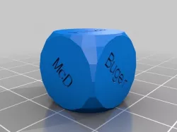 food dice