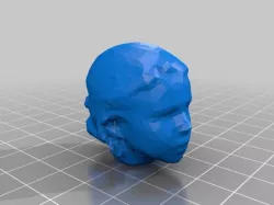 Girl Lego Head