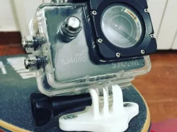Gopro mount for longboard