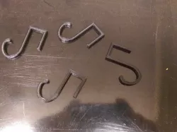 Hanger for cabinet doors