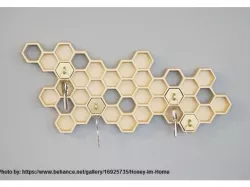 Honey Key Chain