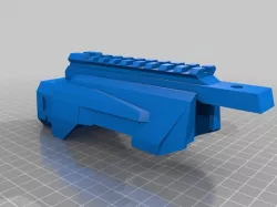 Lazer tag LTAR Stock Cover Weaver rail