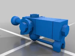 lego fallout gun
