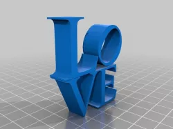 LOVE ( Letters ) Wall ART