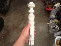 Luke Skywalker's Lightsaber (simplified/Easier to Print)