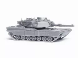 M1 Abrams Tank Model Kit - 05 parts