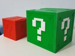 Mario Question Block Coin Bank XL