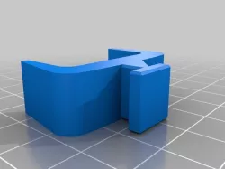 MP Select Mini extruder clamp with slider for tool bracket