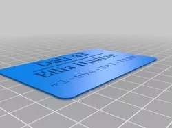 My Customized Business card maker