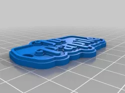 My Customized Multiline Tag or Keychain