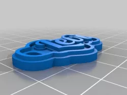 My Customized Multiline Tag or Keychain
