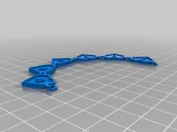 My Customized Text heart chain julian