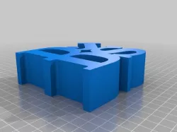 My Customized WORD Sculpture djds