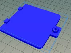 Nerf Rayven Battery Door