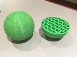 NinjaFlex Bouncy Balls with Internal Lattice