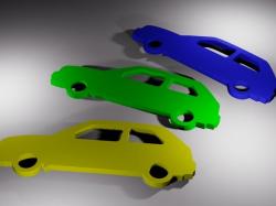 STL file Nissan Micra Keychain keyring k12 gift 🗝️・3D printer design to  download・Cults