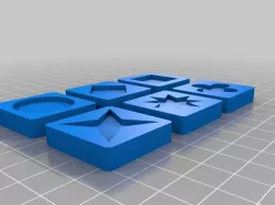 Quirkle Game Pieces
