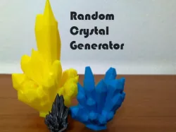 Random Crystal Generator