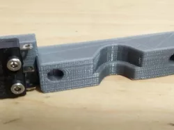 Rear hot end holder for Reach printer