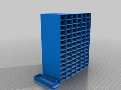 Resistor drawers half size E24 cura fix