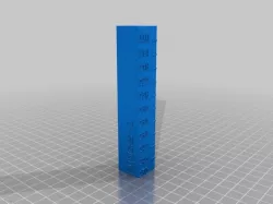 Rubicks ABS Calibration Tower