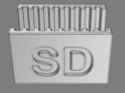 SD Card Rack