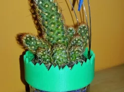 Second life for glass jar