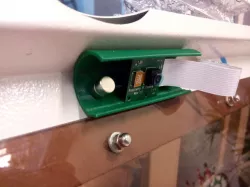 Simple Raspberry Pi camera lasercutter mount
