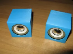 Speaker enclosure for 50mm speakers