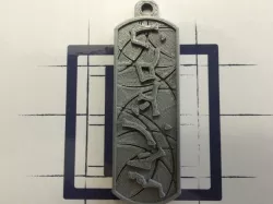 Stargate Cartouche Earth Address Keychain