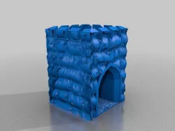 Stronghold - Gatehouse small _ LowPoly TEST