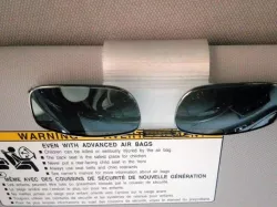 Visor Clip for the clip on sunglasses.
