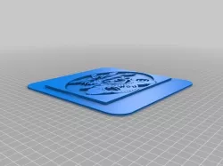 Wichita State Shocker on Square Thick Plate