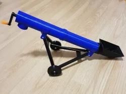 Working grain auger