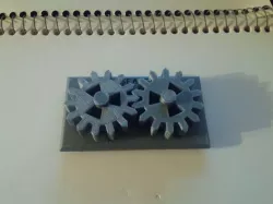 Working moving gears