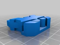 Y axis belt clamp