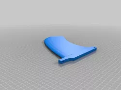 9" Longboard fin