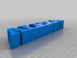Alexa Customized Variable WORD Sculpture