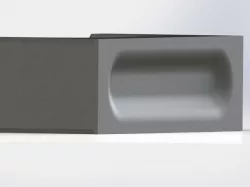 ATX 5.25 CD-rom bay cover