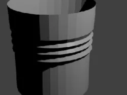 basic cup with hand grip