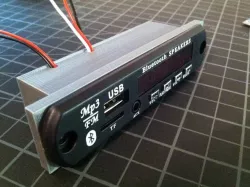 Bluetooth MP3 audio module enclosure box