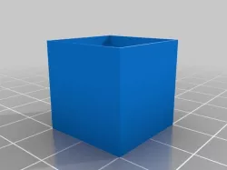 Calibration Cube and Cylinder .5mm and .4mm
