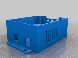 Case for Arduino UNO, CNC Shield and 60x60 or 40x40 fan (grbl).