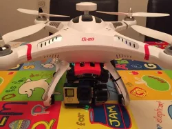 Cheerson CX-20 ebay Gimbal Mounting Bracket