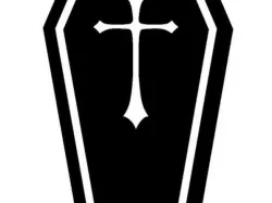 Coffin Refrigerator Magnet - Halloween