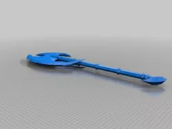 Daedric Battleaxe from Skyrim