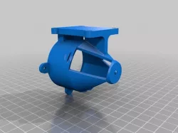 Diamond hotend mount